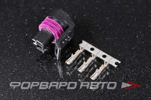 Разъем 3 way сенсора давления масла Defi/Shadow (мама) 22-20 AWG (MP150P-SKT1) Metri-Pack 150 Pull to Seat DELPHI 12065287