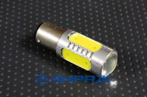 Лампа светодиодная 12V P21/5W 1157 7.5W белая Китай 