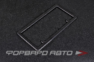 Накладка под номер квадратная, под японский номер 330*165мм, черная <> 