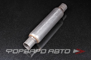 Пламегаситель 50*76*400 круглый универсальный стронгер, нержавеющая сталь CBD STAL101