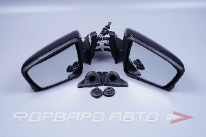 Зеркало наружнее заднего вида для автомобиля ВАЗ 2108 (корп. 2191) механическое ЧЕРНОЕ РОС ЛЮКС 2108