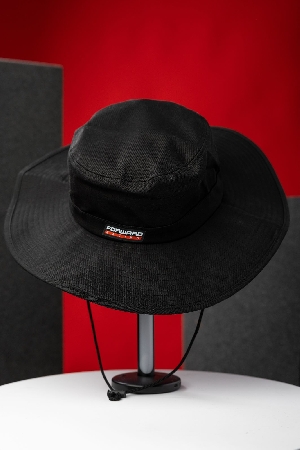 Панама "FORWARD RACING", черная (широкие поля) ФОРВАРД АВТО 