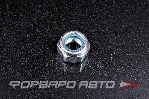 Гайка с мелкой резьбой М12*1,25 оцинк. самоконтрящаяся с полимерной вставкой DIN 985 MELCO 