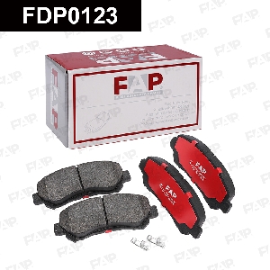 Колодки тормозные FAP FDP0123