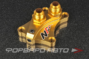 Адаптер для масляного радиатора Nissan Silvia S13 S14 S15 SR20 Oil Block Adapter TOMEI Style N1 