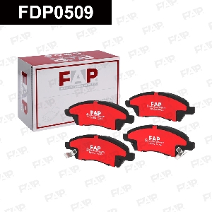 Колодки тормозные FAP FDP0509