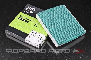 Фильтр салонный (угольный) антибактериальный BIG FILTER GB-98066/CA