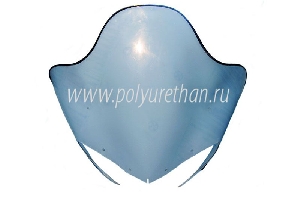 Стекло для снегохода YAMAHA VENTURE Multi Purpose (3мм, h=570мм) ПОЛИУРЕТАН 50-44-4183