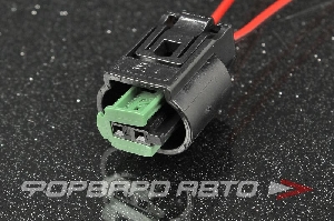 Разъем 2-х контактный датчика температуры наружного воздуха (с проводами) CARGEN AX332