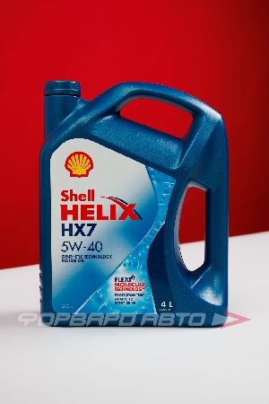 Масло моторное 5W40 4л, HELIX HX7 SN A3/B4 SHELL 550051497