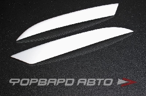 Накладки фар (реснички) Ford Focus 2, (дорестайлинг)  