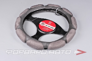 Купить Оплетка руля (М) спонжевая, 10 подушек, алькантара AUTOPROFI SP-9030 Оплетка руля (М) спонжевая, 10 подушек, алькантара AUTOPROFI SP-9030