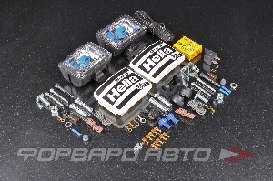 Фары противотуманные с комплектом установки H3 12V Micro-FF (2 шт) с защитой (120*87*65) HELLA 1NA 007 133-801