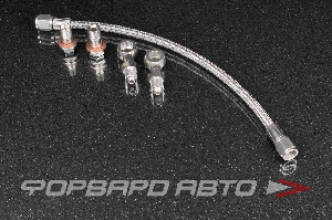 Комплект масло подачи Nissan Silvia S13 S14 S15 SR20DET (шланг, фитинги, болты) KINUGAWA 320-01035-003