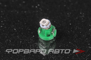 Лампа светодиодная 12V T3 панель приборов, зеленая Китай T3-1SMD-2835-G