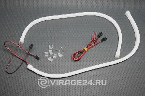 Ходовые огни, дневные (DRL/ДХО) 60*8мм KS-AUTO KS-60FL СОВ