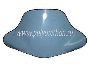 Стекло ветровое для квадроцикла YAMAHA (толщина 2мм) ПОЛИУРЕТАН 55-44-501