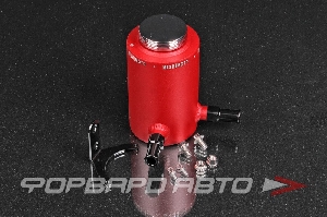 Бак для жидкости ГУР алюминиевый, красный MISHIMOTO MMRT-PSAWRD