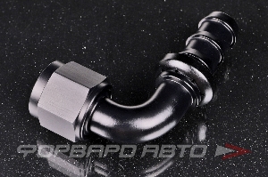 Купить Фитинг AN10 90°, под шланг 15 мм, Push Lock AB88  Фитинг AN10 90°, под шланг 15 мм, Push Lock AB88