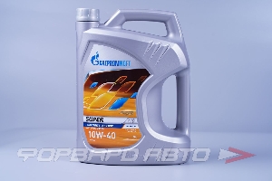Масло моторное 10W40 5л, Super SG/CD (п/с) GAZPROMNEFT 2389907481