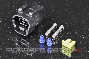 Разъем 2-х контактный повторителей указателей поворота, ПТФ (без провода) CARGEN AX6902