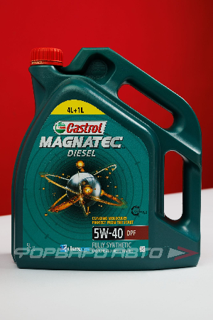 Масло моторное 5W40 4л, Magnatec Дизель (DPF) CASTROL 156EDD