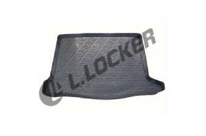 Коврик в багажник RENAULT SANDERO (13-) серый duo L.LOCKER 