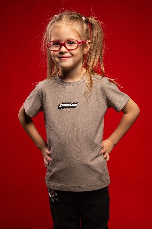 Футболка детская DRIFT IS FREEDOM серая ФОРВАРД АВТО 