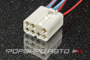 Разъем 6-ти контактный выключателя аварийной сигнализации (с проводами) CARGEN AX3693