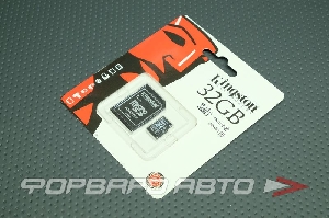Карта памяти micro SDHC 32GB Kingston Class 10 UHS-I с адаптером  