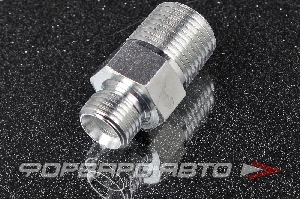 Фитинг NPT 1/2" - М16*1,5 мм, наружные резьбы, нержавеющая сталь <> FTMM-1/2-M1615ST
