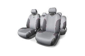 Накидки-майки (8пред.) темно-серый/светло-серый   "FORMULA" AUTOPROFI FOR-802 D.GY/L.GY