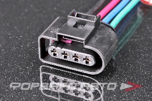 Разъем 4-х контактный катушке зажигания (с проводами) CARGEN AX6644