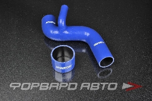 Патрубки интеркулера силиконовые Y pipe Subaru Impreza GC8 92-96 синие (2 шт) AUTOBAHN88 