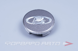 Колпачок литых дисков ВАЗ 2180 VESTA, LADA CROSS R-17 (темно серый) ПЛАСТИК 10159