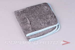 Салфетка микрофибра 45х40 см серая LEO SY-I-001