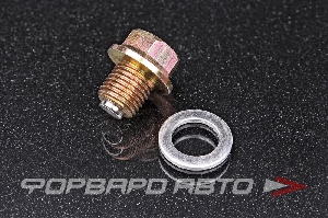 Купить Пробка сливная 14*1,5 масляного поддона с магнитом MASUMA M-52 Пробка сливная 14*1,5 масляного поддона с магнитом MASUMA M-52