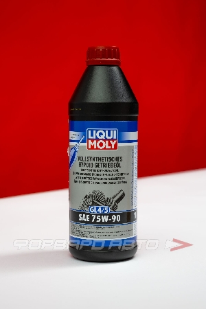 Масло трансмиссионное 75W90 1л, Vollsynthetisches Hypoid-Getriebeoil GL-4/GL-5/MT-1 (c) LIQUI MOLY 1024