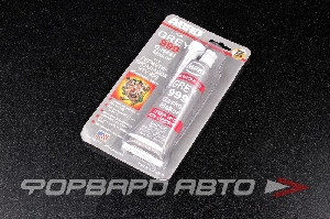 Герметик силиконовый серый 999 85г. (до 343°С) ABRO 9-AB-RE