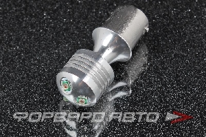 Лампа светодиодная 12V/24V 1156 3535 LED 30W красная, сверх яркая  