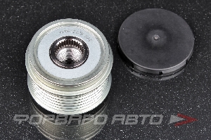 Шкив генератора с обгонной муфтой 17*55*40 (6pk M17*1,5) RH KRAUF APM6424PN