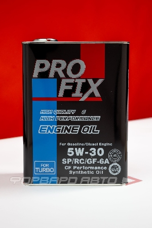 Масло моторное 5W30 4л, SP/GF-6 PROFIX SP5W30C