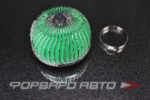 Фильтр нулевого сопротивления 76 мм,G-Type, зелёный MELCO CAPP022 GR