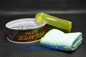 Полироль с микроабразивом, для авто цвета металлик и жемчужного, 200г. SOFT99 09055