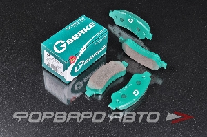 Колодки тормозные G-BRAKE GP-23003