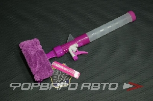 Щётка для мытья авто 42см из микрофибры с водосгоном и спреем CITY UP CA-940