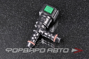 Топливный переходник быстросъемный 7.89-ID6-180°-90° тройник, быстросъем мама/на трубку/на трубку, ВАЗ 1118 ROSTECO 20571