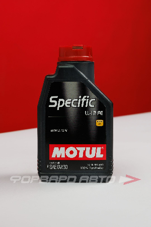 Масло моторное 0W30 1л, SPECIFIC LL-12 FE MOTUL 107301