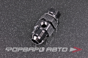 Фитинг AN10 - 1/8" - ORB10, для датчика, папа/мама/папа (L- 44mm) AB88 
