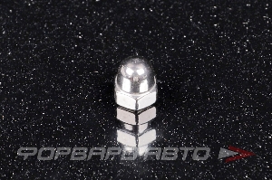 Гайка М4 шестигр. колпачковая DIN 1587 нерж. A2 <> 